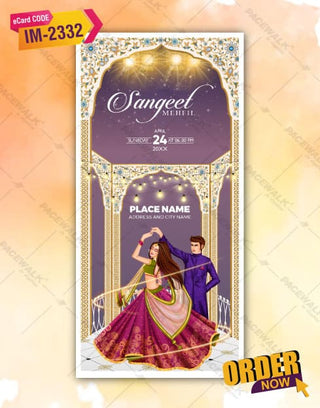 Wedding Card Design Indian