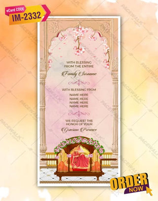 Wedding Card Design Indian