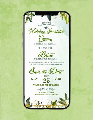 Wedding Invitation Template