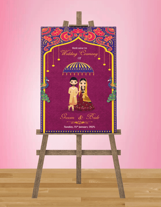 Wedding Sign Board Design 