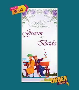 Wedding Invitation Selfie Composition