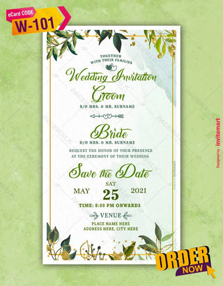 Wedding Invitation Template