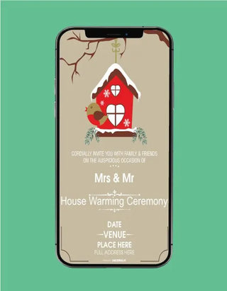 Winter Housewarming Invitation eCard