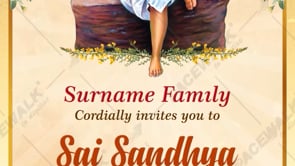 Sai Sandhya Invitation Video 