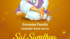 Sai Pooja Invitation Video 