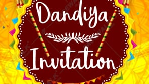 Dandiya Invitation Video