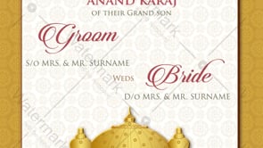 Anand Karaj Invitation Video