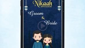 Muslim Wedding Invitation Video