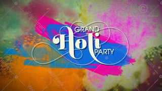 Holi Party Invite Video