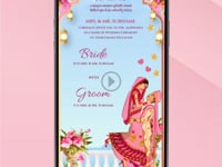 Royal Wedding Digital E-invite 