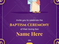 Baptism Invitation Video