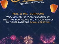 Diwali Invitation Video