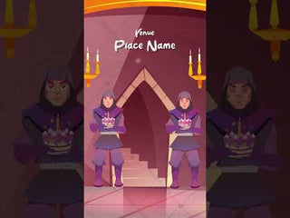 Princess Castle Animated Birthday Invitation Video