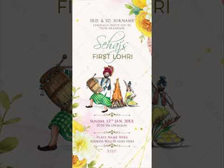 Lohri Invitation Video 