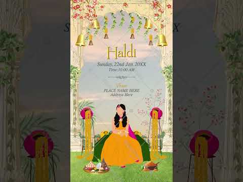 Royal Wedding Invitation Video