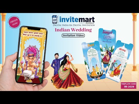 Indian Wedding Invitation Video Online