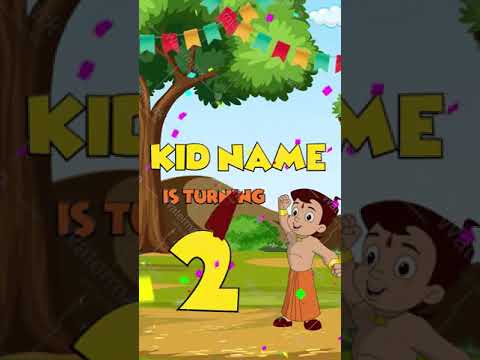 Chhota Bheem Birthday Invitation Video