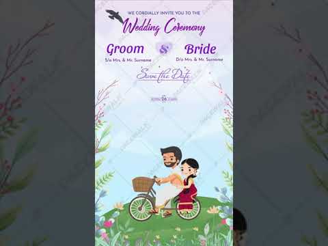 South Indian Wedding E-Card