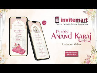 Punjabi Anand Karaj Wedding Invitation Video 