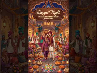 Sikh Wedding Invitation Video  Royal Anand Karaj Theme  IM-2824-V