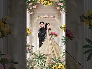 Caricature Wedding Invitation Video