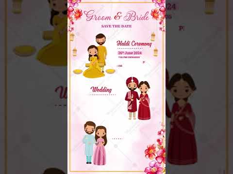 Indian Save The Date Invitation Video