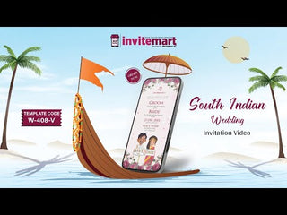 Online South Indian Wedding Invitation Video 