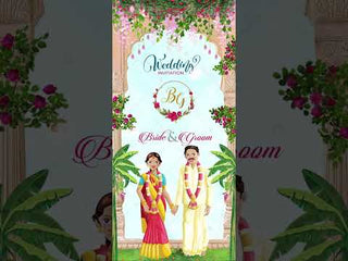 South Indian Wedding Video Invite Template