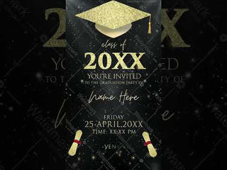 Graduation Party Video Invitations 