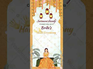 Haldi Kumkum Invitation Video