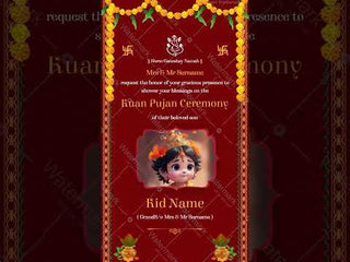 Kuan Poojan Invitation Video