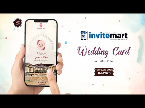 E-Wedding Invitation Video