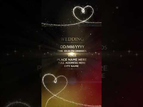 Hindu Wedding Invite Video