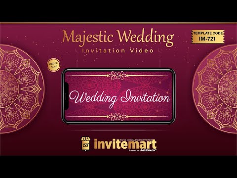 Majestic Wedding Invitation Video