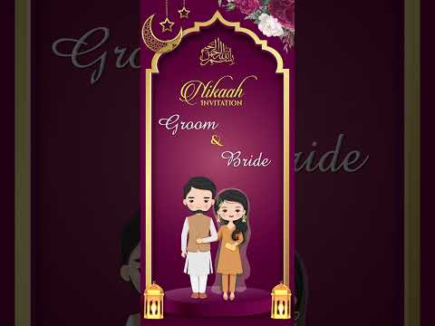 Nikah Invitation Video