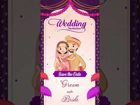 Hindu Save The Date Invitation Video