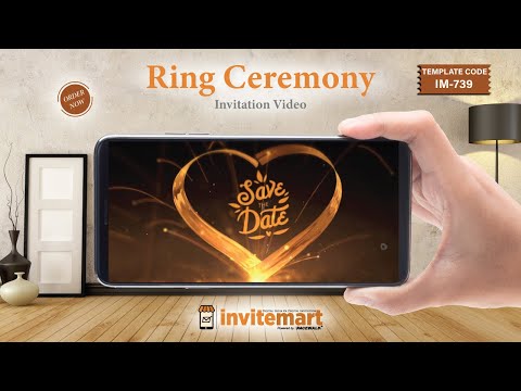 Ring Ceremony Invitation Video