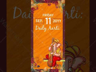 Ganpati Invitation Card Video