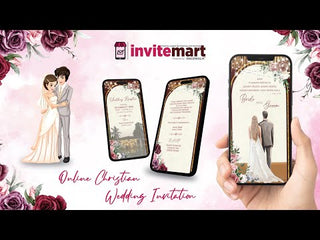 Online Christian Wedding Invitation Video