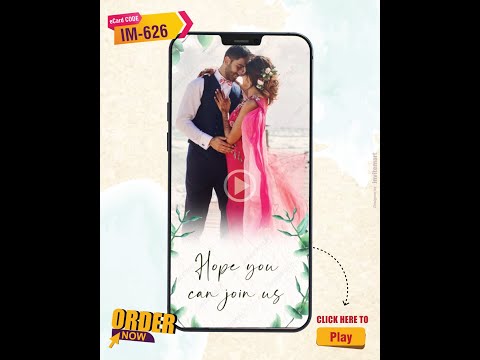 Rose Calendar Save The Date Invitation