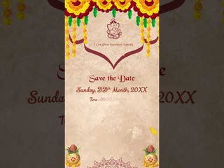 Thread Ceremony Video Invitations