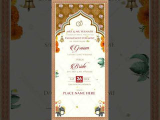 Bengali Engagement Invitation Video