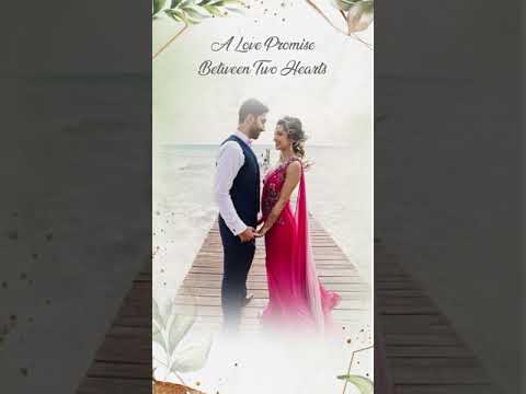 Romantic Beach Save The Date Video