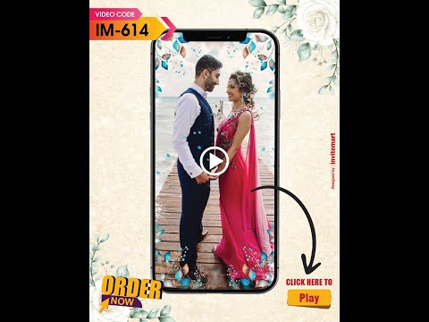 Save The Date Video Invitation