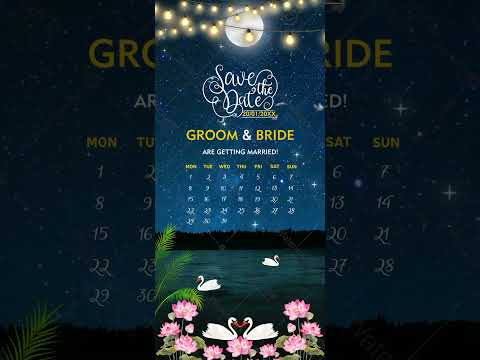 Online Save The Date Video