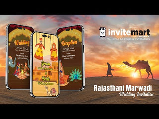 Rajasthani Marwadi Wedding Invitation Video