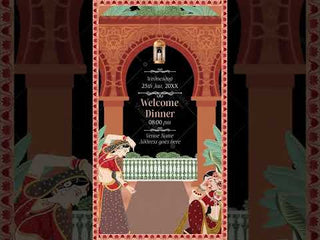 Shreenathji Theme Wedding Invitation Video