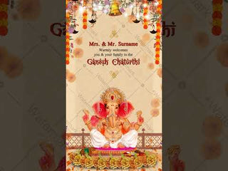 Ganpati Celebration Invitation Video