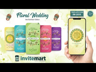 Floral Wedding Invitation Video Online 