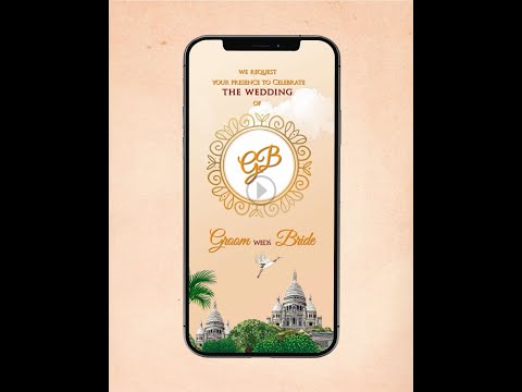 Quirky Wedding Invitation Video